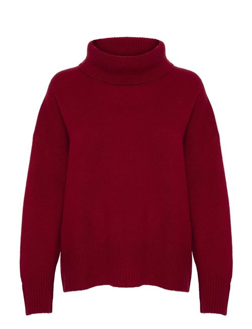 My Essential Wardrobe Huximw Knit Rollneck My Essential Wardrobe Red