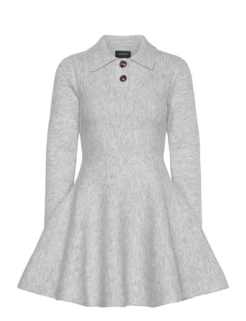 Bardot Lexter Mini Volume Knit Dress Bardot Grey