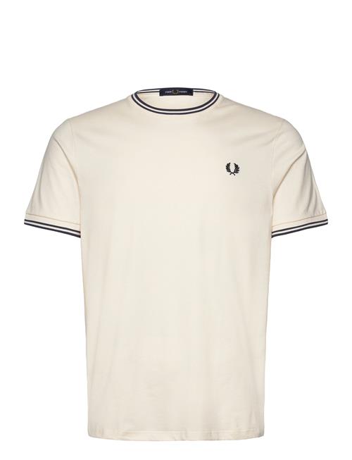 Fred Perry Twin Tipped T-Shirt Fred Perry Cream