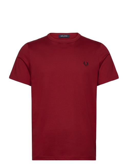 Fred Perry Ringer T-Shirt Fred Perry Burgundy