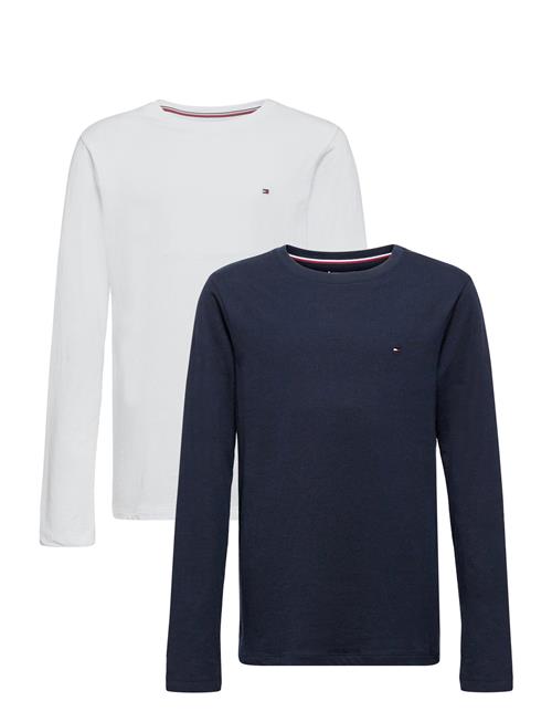 Tommy Hilfiger 2 Pk Ls Tee Tommy Hilfiger Navy