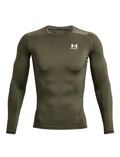 Ua Hg Armour Comp Ls Under Armour Khaki