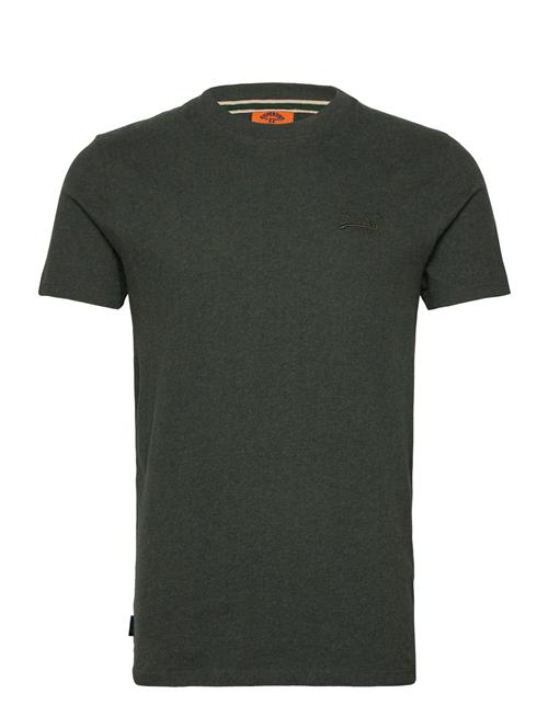 Essential Logo Emb Tee Superdry Khaki