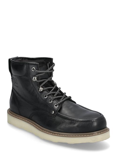 Jack & Jones Jfwaldgate Moc Leather Boot Sn Jack & J S Black