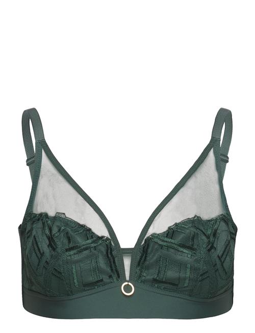 Graphic Support Wirefree Support Bra CHANTELLE Green