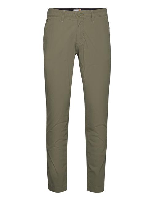 Claremont Poplin Chino Pant Cassel Earth Timberland Green