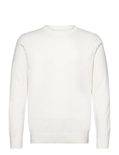 Knitted O-Neck Sweater Lindbergh White