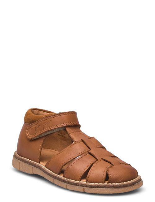 Pom Pom Classic™ Velcro Sandal Pom Pom Brown