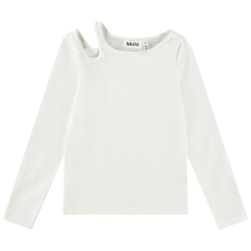 Molo Ramona Long-Sleeved T-Shirt Crisp White | Hvid | 98/104 cm
