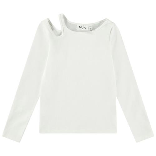 Molo Ramona Long-Sleeved T-Shirt Crisp White | Hvid | 98/104 cm