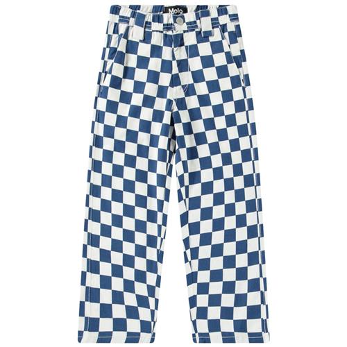 Molo Ataru Woven Pants Best Blue Check | Blå | 140 cm