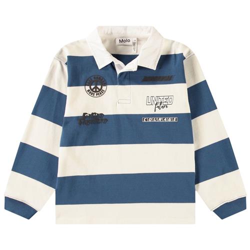 Molo Relz Rugby Shirt Blue Noise | Blå | 98 cm