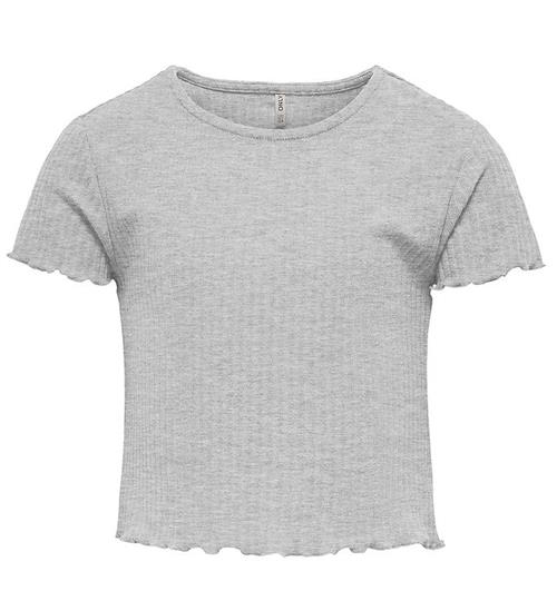 Kids Only T-shirt - Noos - KogNella - Light Grey Melange