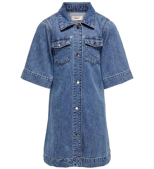 Kids Only Kjole - KogTova - Medium Blue Denim