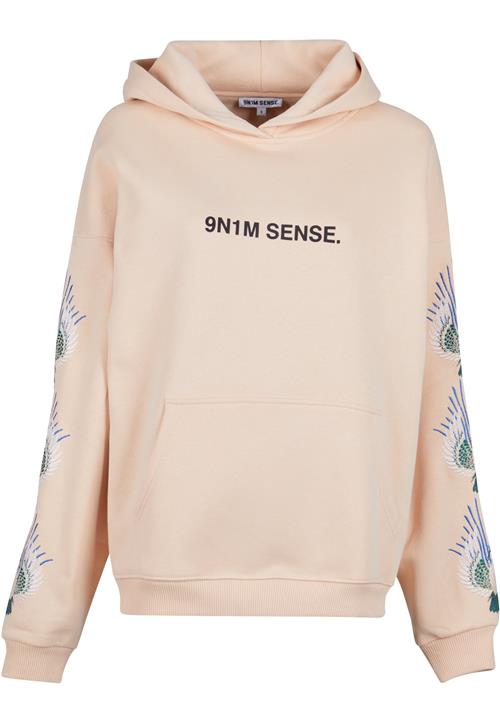 9N1M SENSE Sweatshirt 'W-Bee'  creme / blå / sort / hvid