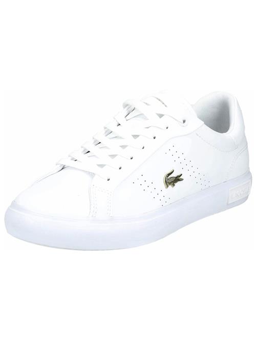 LACOSTE Sneaker low 'Powercourt 2.0'  guld / hvid