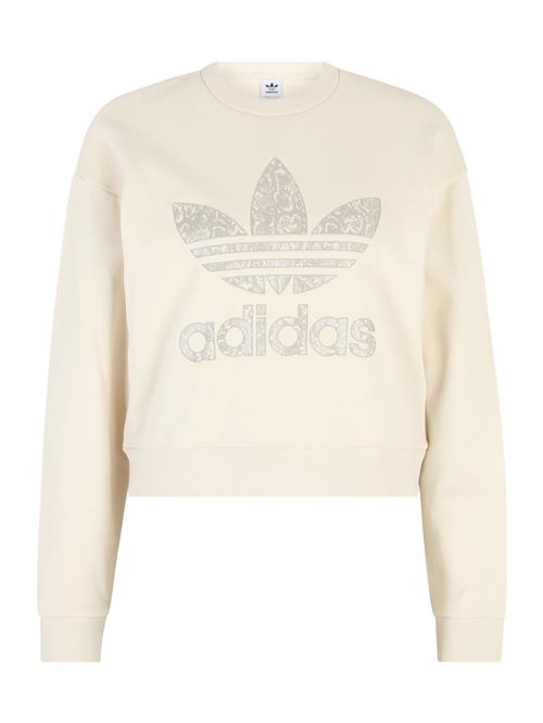 Se ADIDAS ORIGINALS Sweatshirt  grå / uldhvid ved About You