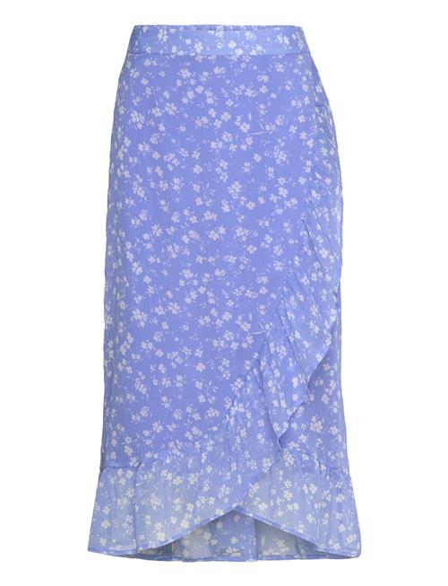 Vero Moda Vmsmilla H/W Wrap Skirt Wvn Ga Vero Moda Blue