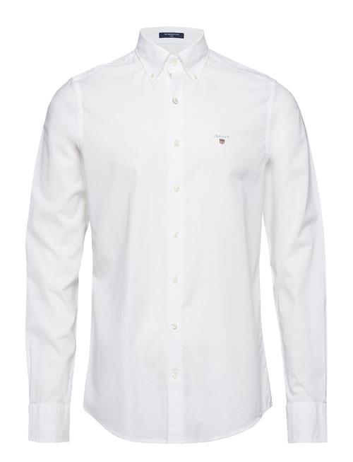 Slim Broadcloth Bd GANT White