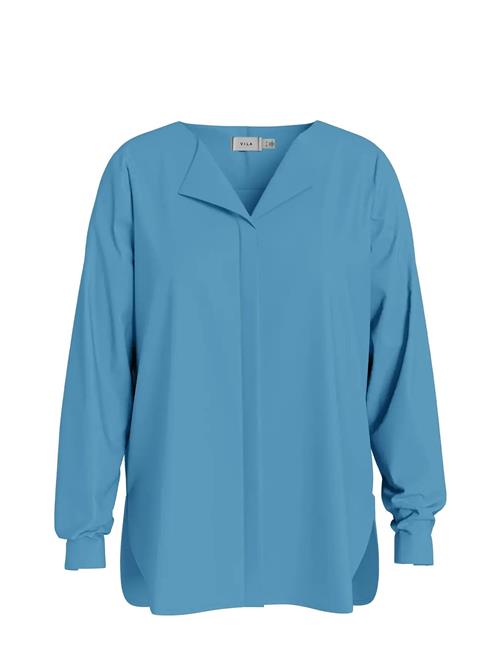 Vila Vilucy L/S Shirt - Noos Vila Blue