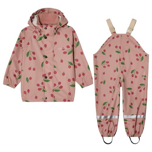 Kuling San Marino Uforet Regnsæt Woody Rose Raspberry | Lyserød | 86/92 cm