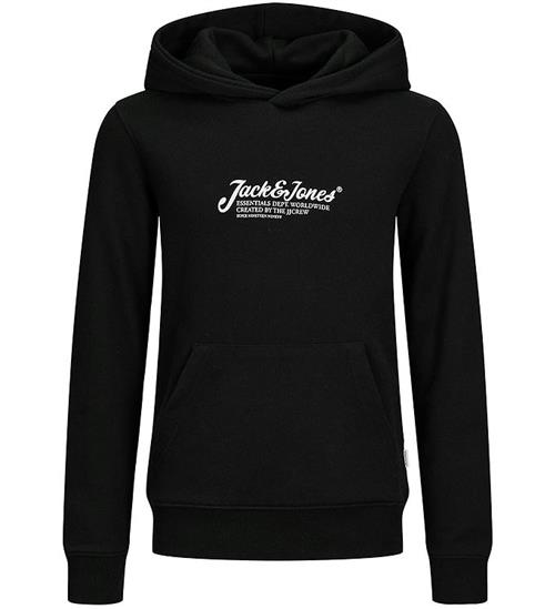 Jack & Jones Hættetrøje - JjBeau - Sort