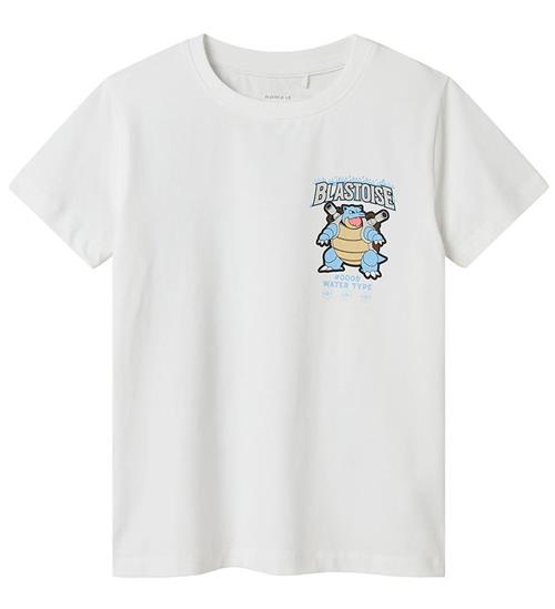 Name It T-shirt - NkmJatin Pokemon - Bright White m. Print