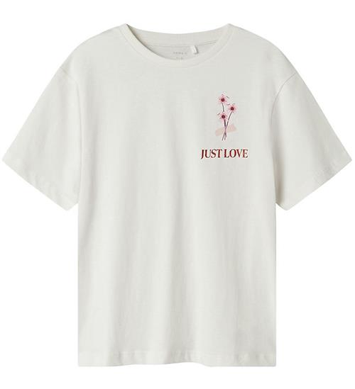 Name It T-shirt - NkfBetria - Sea Salt m. Print