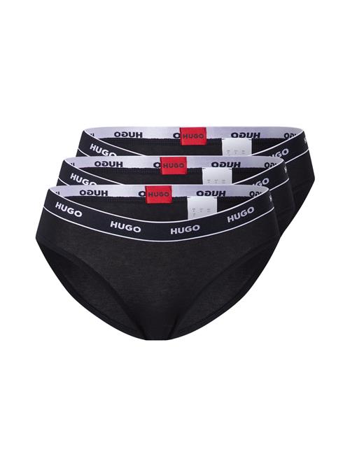 HUGO Slip 'TRIPLET BRIEF STRIPE'  rød / sort / hvid