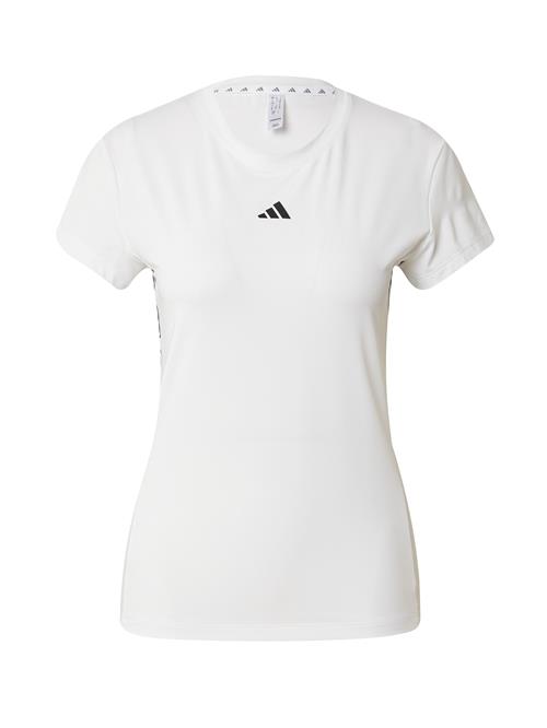 ADIDAS PERFORMANCE Funktionsbluse  sort / hvid