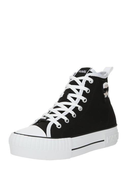 Karl Lagerfeld Sneaker high  sort / offwhite