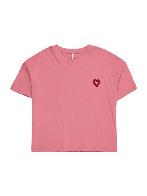 ONLY GIRLS Bluser & t-shirts 'KOGANNA'  pitaya / mørkerød