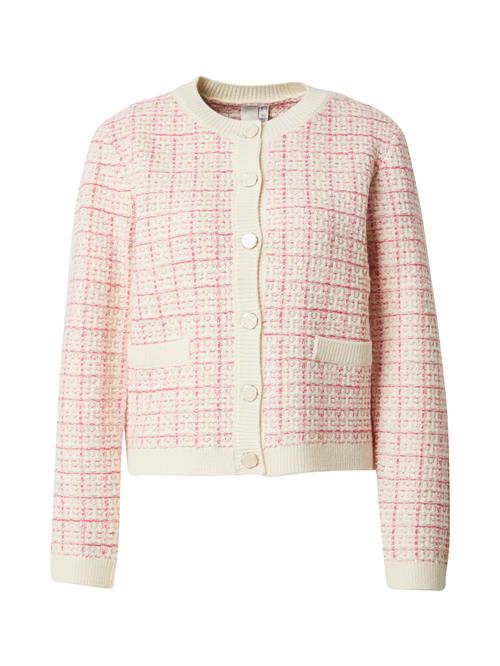 YAS Cardigan  beige / guld / lys pink