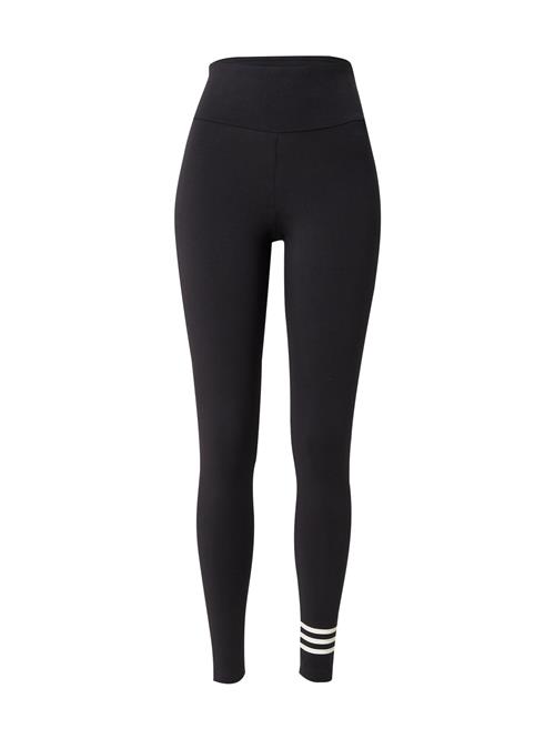 Se ADIDAS ORIGINALS Leggings 'NEUCL'  sort / hvid ved About You