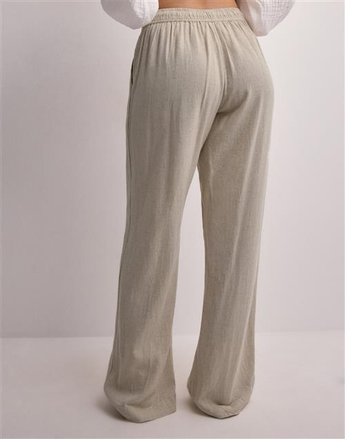 Neo Noir - Beige - Sonar Drapy Linen Pants