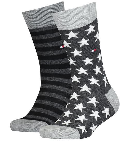 Tommy Hilfiger Strømper - Stars and Stripes - Black