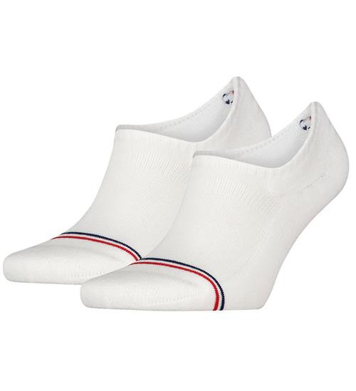 Tommy Hilfiger Strømper - 2-pak - Footie - White