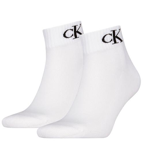 Calvin Klein Strømper - 2-pak - Hvid