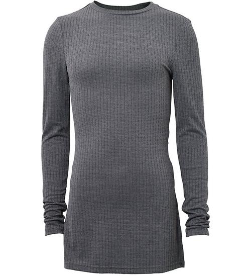 Hound Bluse - Rib Knit - Grå