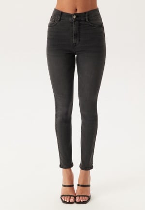 BUBBLEROOM  High Ankle Superstretch Jeans Dark grey 36