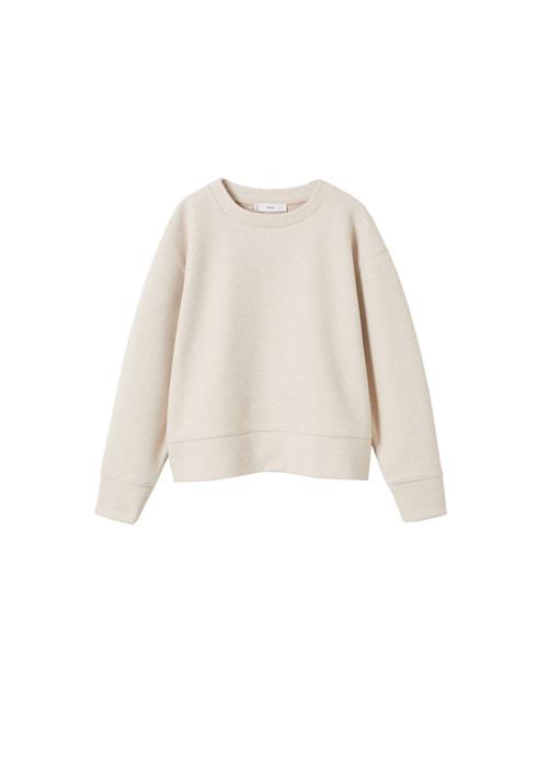 MANGO Sweatshirt 'Pata'  beige