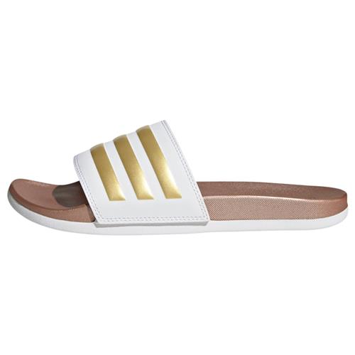 ADIDAS SPORTSWEAR Strand-/badesko 'Adilette'  guld / hvid