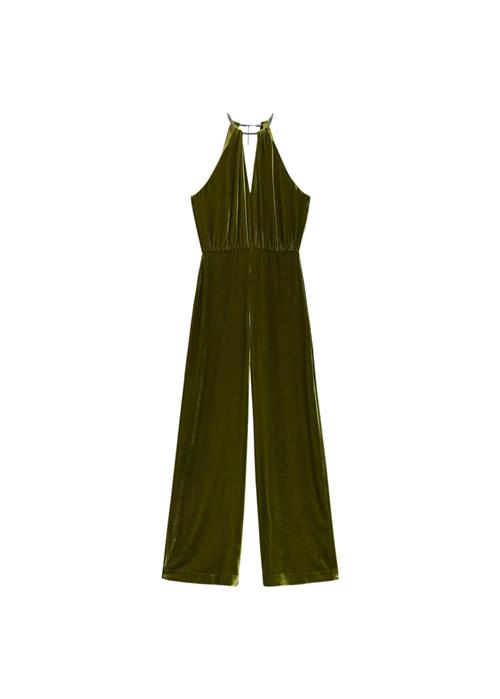 MANGO Jumpsuit 'Maraca'  oliven