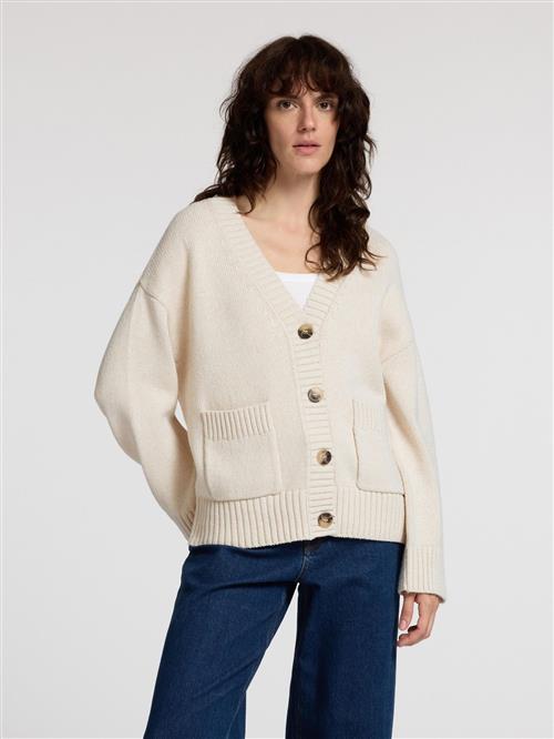 Se SELECTED FEMME Cardigan  beige ved About You