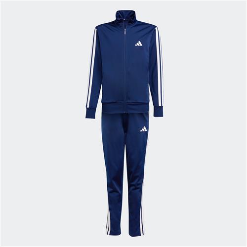 Se ADIDAS SPORTSWEAR Træningsdragt  navy / hvid ved About You