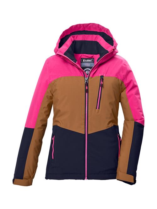 KILLTEC Sportsjakke  navy / brun / pink