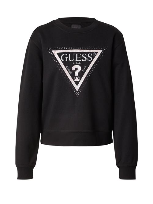 GUESS Sweatshirt 'PYTHON'  grå / sort / sølv