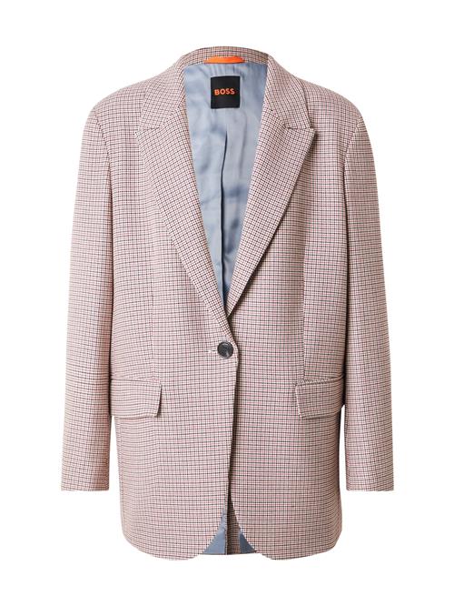 Se BOSS Blazer 'C_Jeflap'  brun / pink / hvid ved About You