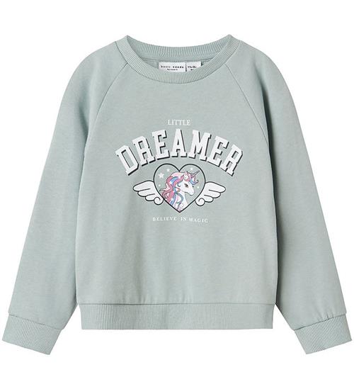 Name It Sweatshirt - Dreamer - NmfVenus - Gray Mist