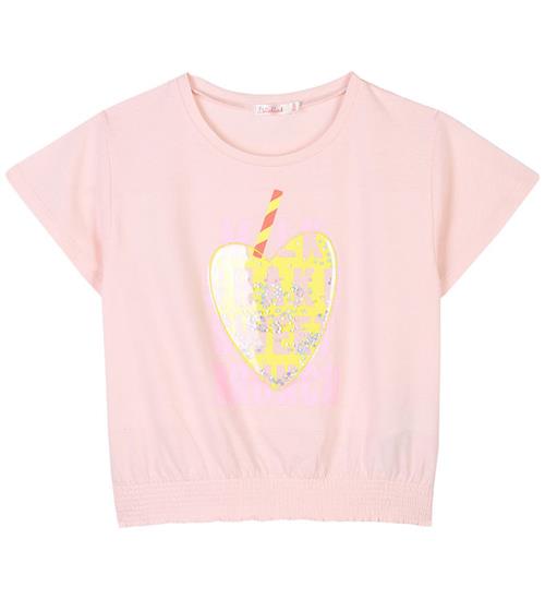 Billieblush T-shirt - Pink Pale m. Print